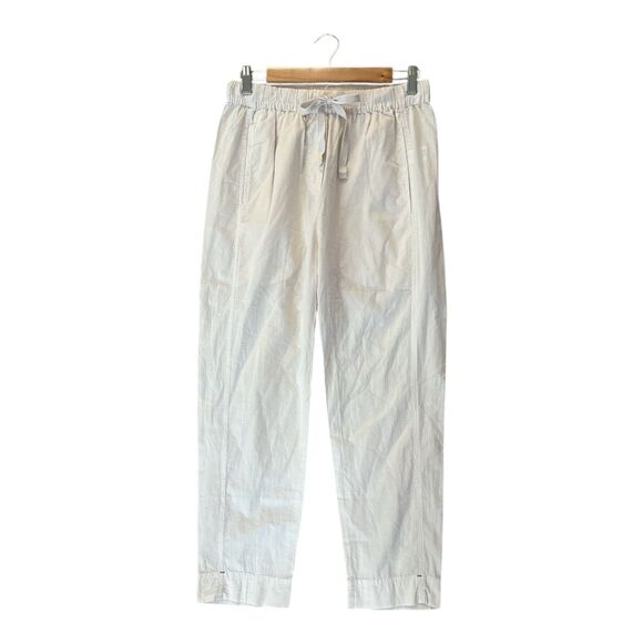 XiRENA Size Small Off White Lightweight Pants Drawstring Pockets Minimalist - Picture 9 of 9